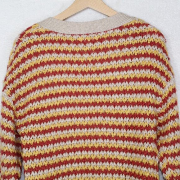 Coco and Jaimeson womens cardigan size M crochet oversized open front long cozy - Picture 9 of 10